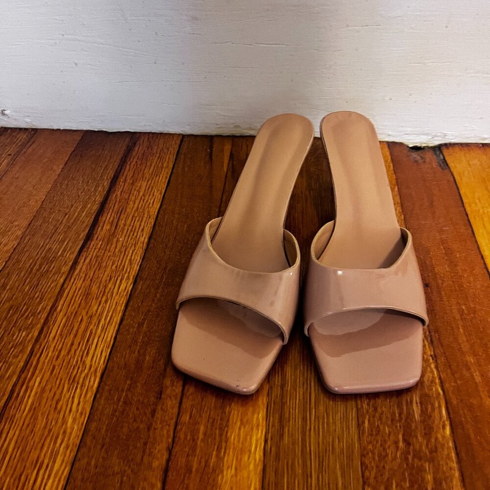 Pink Kitten Heel